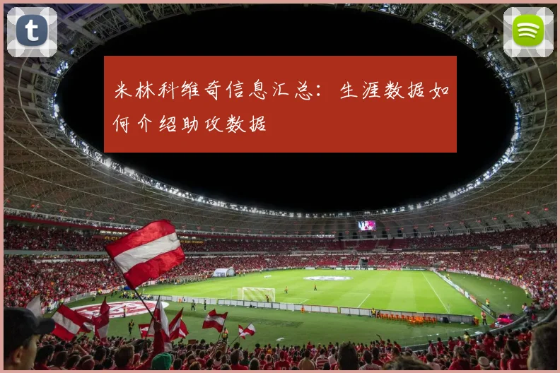 米林科维奇信息汇总:生涯数据如何介绍助攻数据